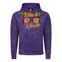 Cloud Purple beach vibes Vintage Hoodie - RacoonDesign