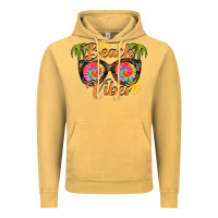 Vintage Mustard beach vibes Vintage Hoodie - RacoonDesign