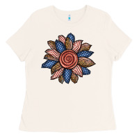 Bone american sunflower Ladies Tee - BundleAndBundleShop