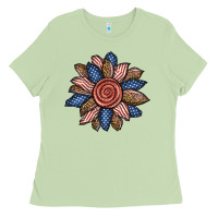 Matcha american sunflower Ladies Tee - BundleAndBundleShop
