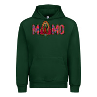 Forest Green Lady Of Guadalupe Momo Urban Hoodie - Jasminsmagicworld