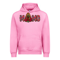 Fuchsia Pink Lady Of Guadalupe Momo Urban Hoodie - Jasminsmagicworld