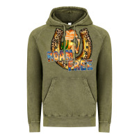 Vintage Olive cowgirl horseshoe Vintage Hoodie - RacoonDesign