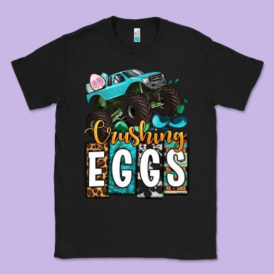Easter Day Monster Truck Crushing Eggs Classic Tee Designed By Oliviacreatesart