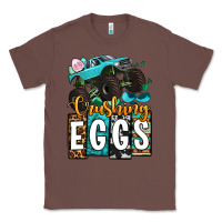 Chestnut Easter Day Monster truck crushing eggs Classic Tee - OliviaCreatesArt