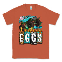Copper Easter Day Monster truck crushing eggs Classic Tee - OliviaCreatesArt