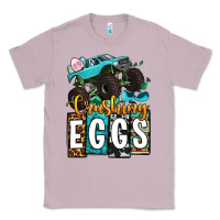 Lilac Easter Day Monster truck crushing eggs Classic Tee - OliviaCreatesArt
