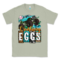 Matcha Easter Day Monster truck crushing eggs Classic Tee - OliviaCreatesArt
