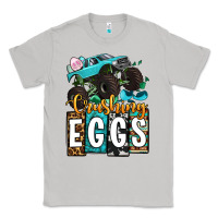 Moon Dust Easter Day Monster truck crushing eggs Classic Tee - OliviaCreatesArt