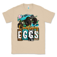 Mushroom Easter Day Monster truck crushing eggs Classic Tee - OliviaCreatesArt
