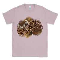 Lilac leopard cowhide glitter patches Classic Tee - Artiststas