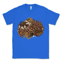 True Royal leopard cowhide glitter patches Classic Tee - Artiststas