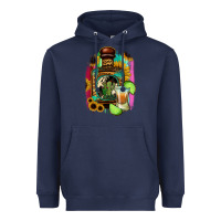 Navy tequila and lime Heavyweight Hoodie - Jasminsmagicworld