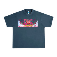 Midnight Navy Mama is Valentine 16oz Urban Heavy Tee - CowhideDigitalArt