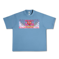 Pebble Blue Mama is Valentine 16oz Urban Heavy Tee - CowhideDigitalArt
