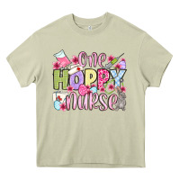 Mossy Easter Day One hoppy Nurse Heavy Core Tee - OliviaCreatesArt