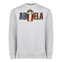 Heather Grey abuela jesus christ Heavyweight Sweatshirt - Jasminsmagicworld