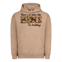 Pigment Burro there's no place like home for holidays Urban Hoodie - RanaPortraitStore