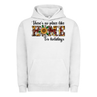Pigment Lunar Rock there's no place like home for holidays Urban Hoodie - RanaPortraitStore