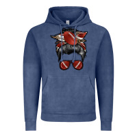 Vintage Denim football mom Vintage Hoodie - RacoonDesign