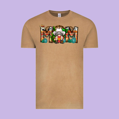 Mom Cowboy Gnome Vintage Tee Designed By Cowhidedigitalart