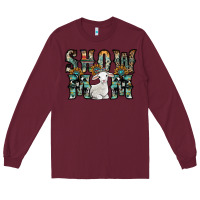 Burgundy show mom sheep Long Sleeve Tee - SublimationCraftShop