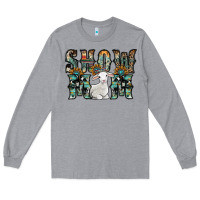Heather Grey show mom sheep Long Sleeve Tee - SublimationCraftShop
