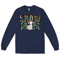 Navy show mom sheep Long Sleeve Tee - SublimationCraftShop