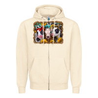 Sandshell western sunflower heifers Zipper Hoodie - Jasminsmagicworld