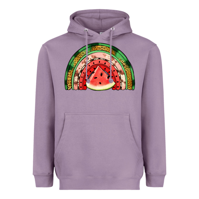 Watermelon Rainbow Heavyweight Hoodie by Jasminsmagicworld | Teevron