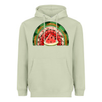 Matcha watermelon rainbow Heavyweight Hoodie - Jasminsmagicworld