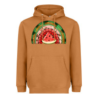 Meerkat watermelon rainbow Heavyweight Hoodie - Jasminsmagicworld