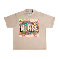 French Oak Easter Nurse Urban Heavy Tee - LillyAllenDesigns
