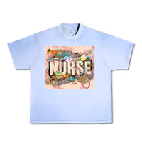 Grape Ice Easter Nurse Urban Heavy Tee - LillyAllenDesigns