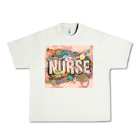 Pistachio Easter Nurse Urban Heavy Tee - LillyAllenDesigns
