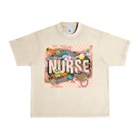 Sandshell Easter Nurse Urban Heavy Tee - LillyAllenDesigns