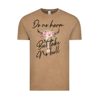 Vintage Coffee Do No Harm But Take No Bull Vintage Tee - Bettercallsaul