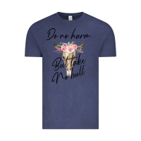 Vintage Denim Do No Harm But Take No Bull Vintage Tee - Bettercallsaul