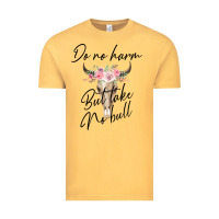 Vintage Mustard Do No Harm But Take No Bull Vintage Tee - Bettercallsaul