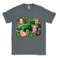 Charcoal Heather St. Patrick's farm animal truck Classic Tee - OliviaCreatesArt