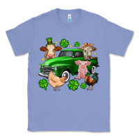 Colony Blue St. Patrick's farm animal truck Classic Tee - OliviaCreatesArt