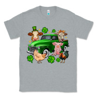 Heather Grey St. Patrick's farm animal truck Classic Tee - OliviaCreatesArt