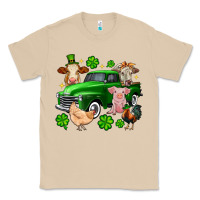 Mushroom St. Patrick's farm animal truck Classic Tee - OliviaCreatesArt