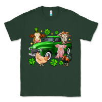 Sports Green St. Patrick's farm animal truck Classic Tee - OliviaCreatesArt