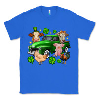 True Royal St. Patrick's farm animal truck Classic Tee - OliviaCreatesArt