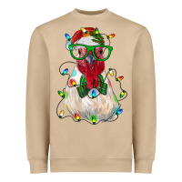 Mushroom christmas rooster Heavyweight Sweatshirt - RanaPortraitStore