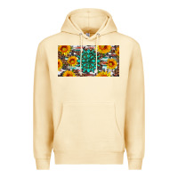 Pina Colada gemtone and sunflowers license plate Premium Hoodie - Artiststas