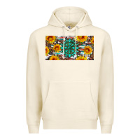 Tofu gemtone and sunflowers license plate Premium Hoodie - Artiststas