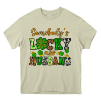 Mossy St. Patrick's Somebody's lucky as husband Heavy Core Tee - OliviaCreatesArt