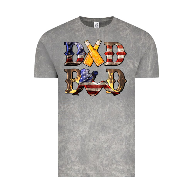 American Flag Dad Bod Vintage Tee by LillyAllenDesigns | Teevron